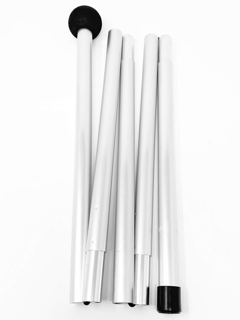 SUN NINJA Replacement Beach Tent Poles, 2 Poles Included - Image 2